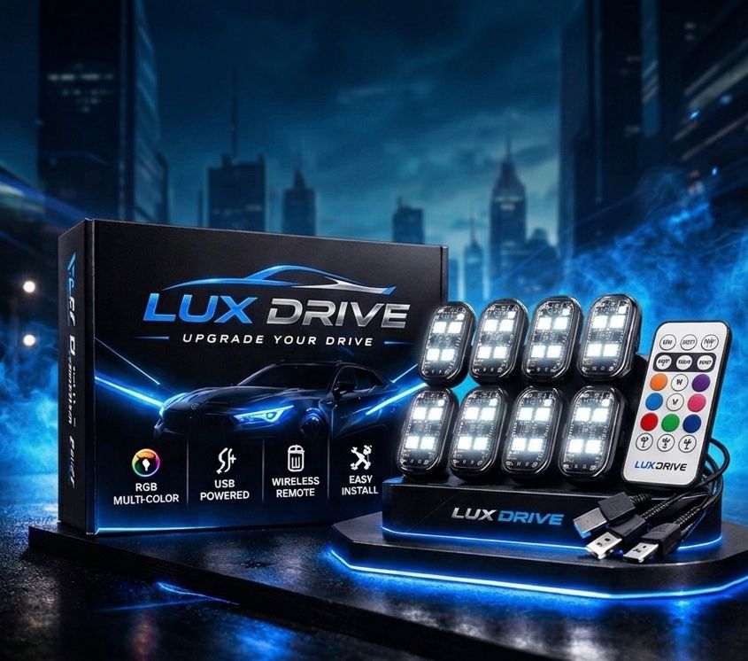 Lux Drive™ – Kit Premium de Luces LED Ambientales